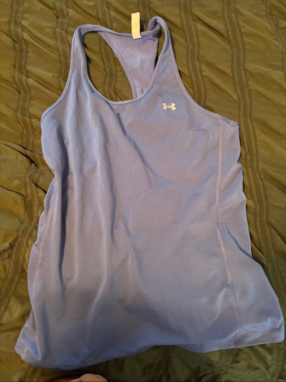 Under Armour Lavender Racerback Performance Tank Top